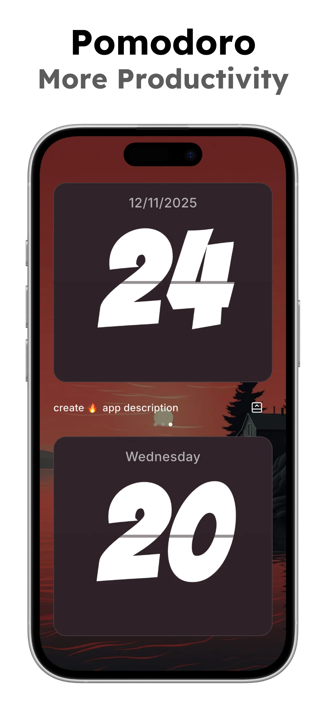 FocusOn: Flip Clock Pomodoro screenshot