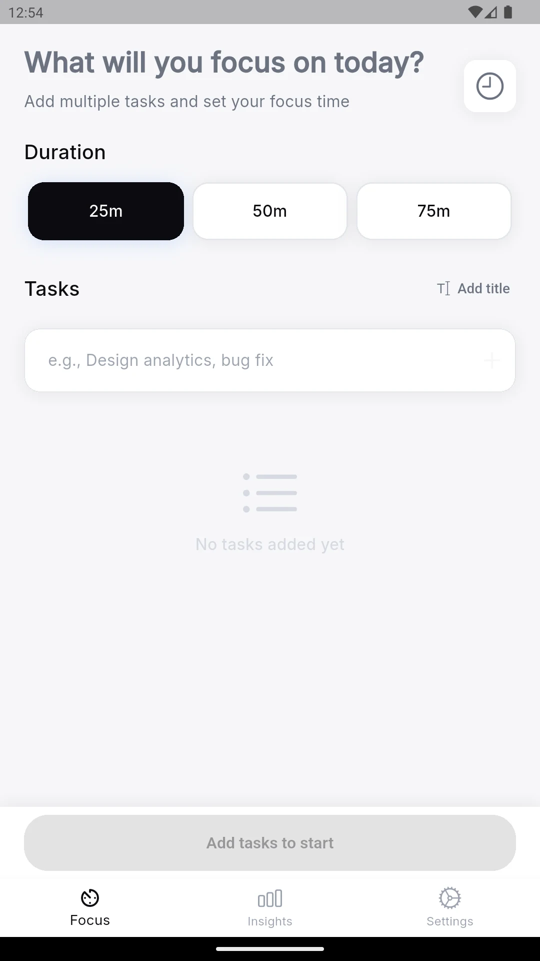 FocusOn: Flip Clock Pomodoro screenshot
